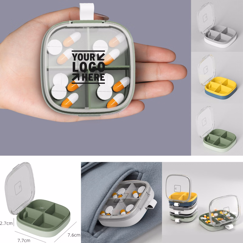 4 Grids Outdoor Pill Box