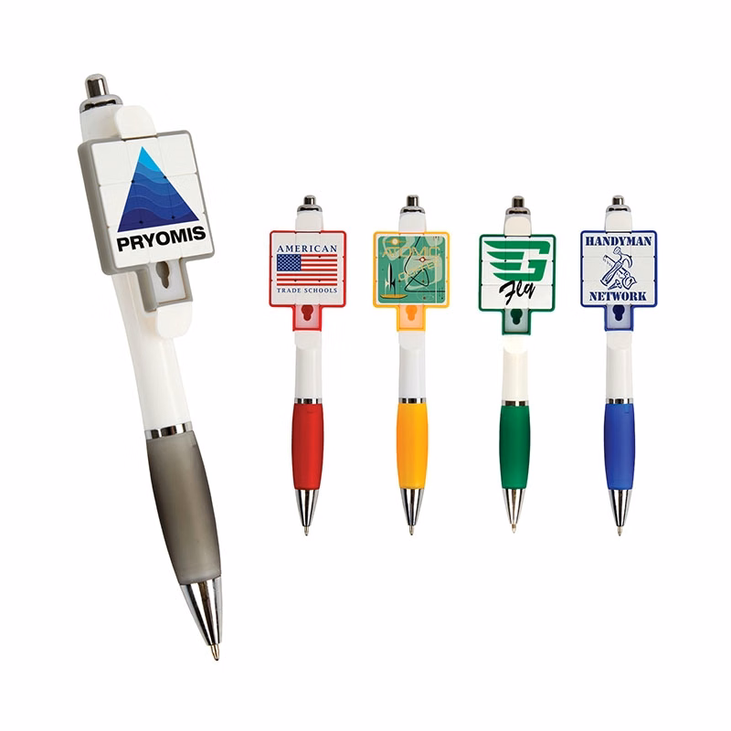 Puzzle Plunge-Action Ballpoint Pen