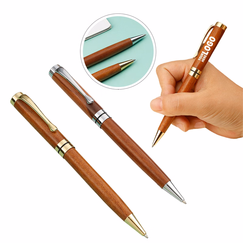 Engravable Smooth-Glide Wood Pen