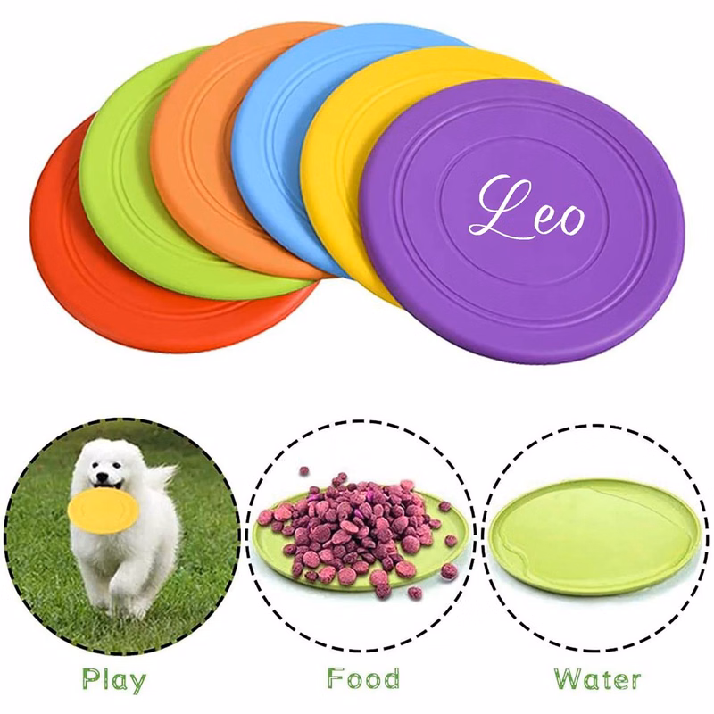 Rubber Dog Flying Disc