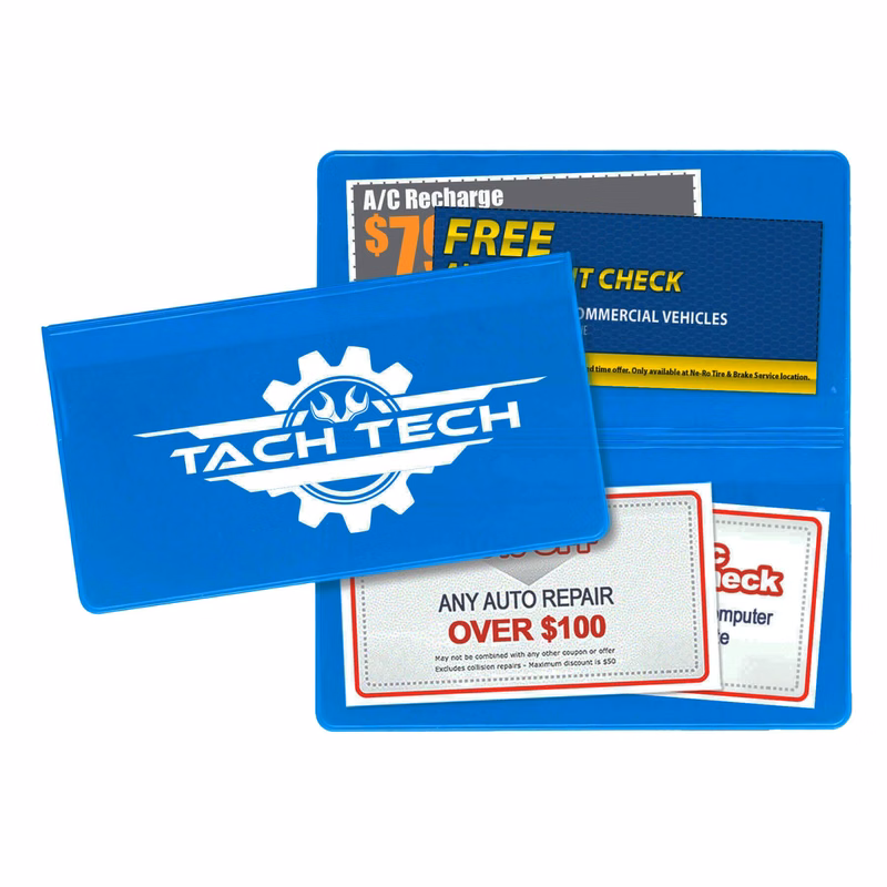 Translucent Vinyl Coupon Holder