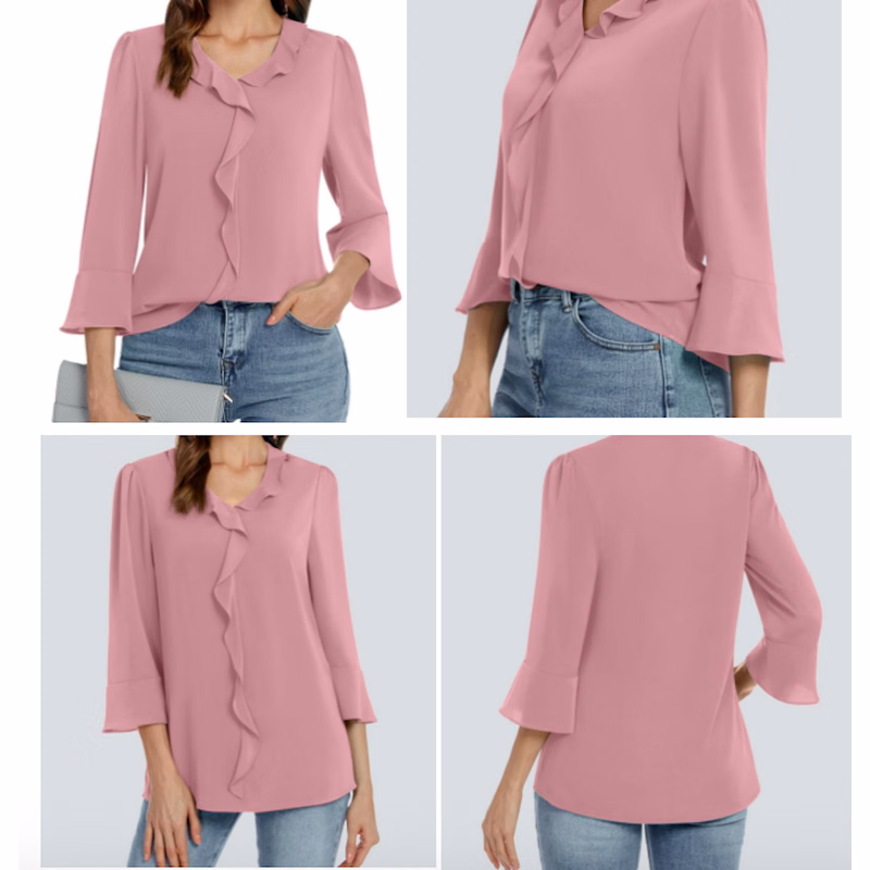 Womens Dressy Casual Blouse