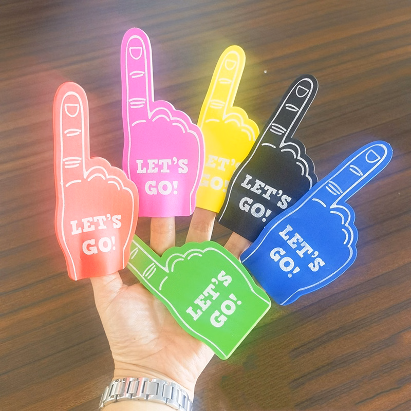 Custom Cut Foam Fingers