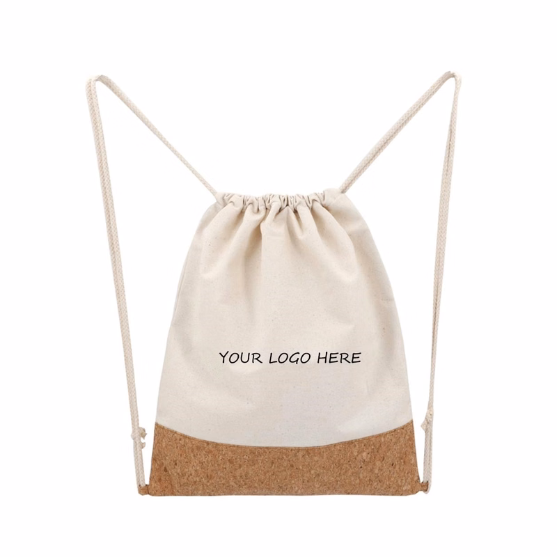 Cork Drawstring Backpack