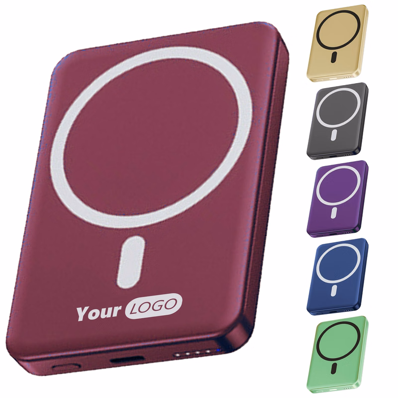Polymer Lithium-Ion Battery Compact And Portable Compatible Power Bank With Led Indicators