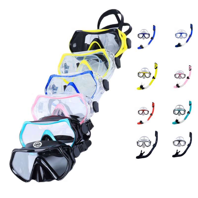 Wide View Snorkel Set