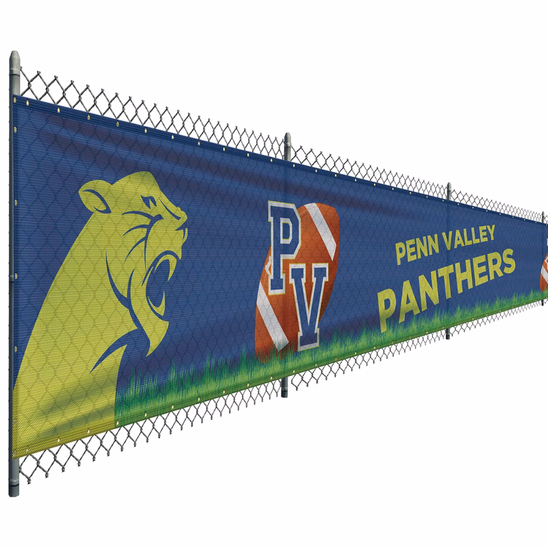 5' x 48' Premium Polyester Mesh Banner