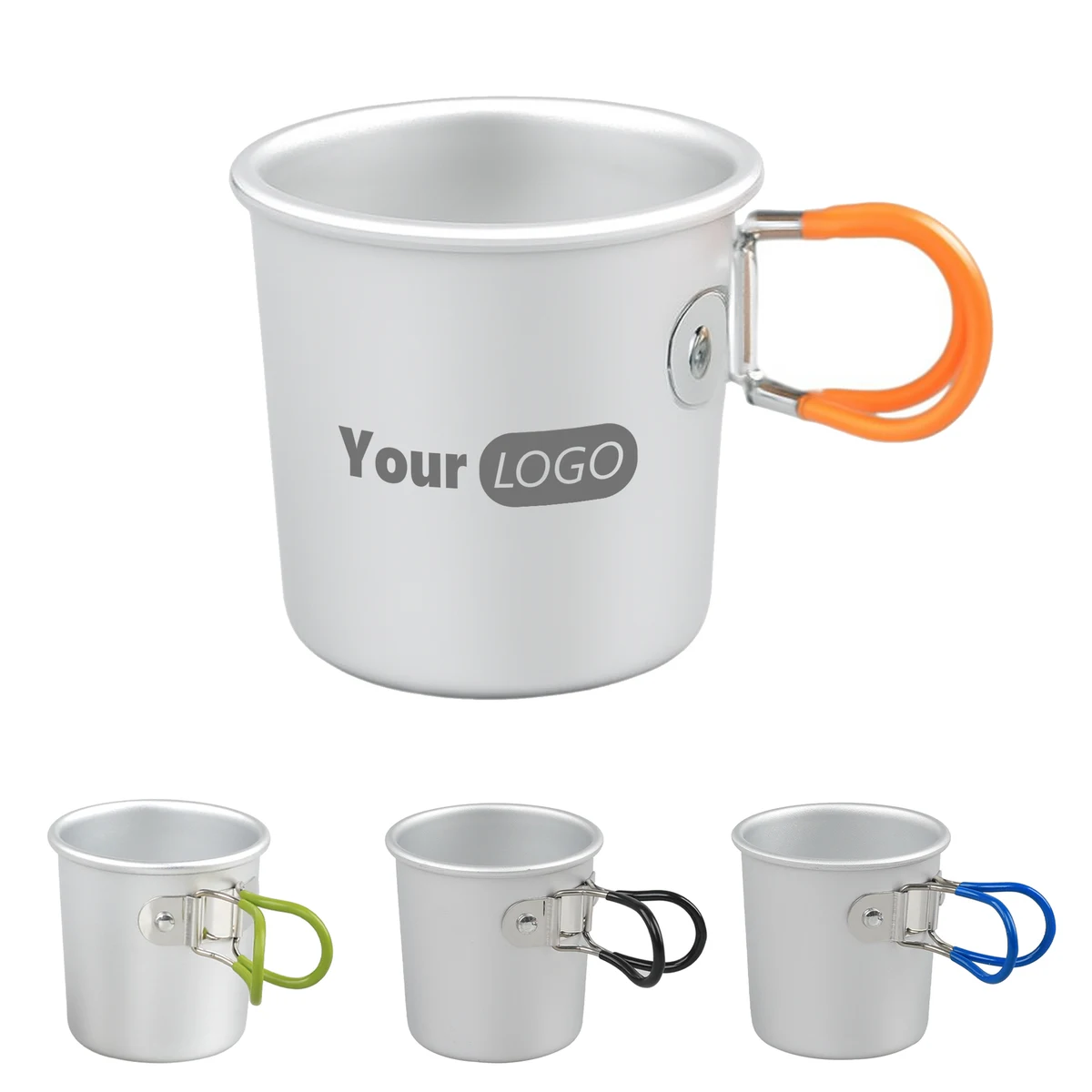 5oz Outdoor Folding Aluminum Cup 1