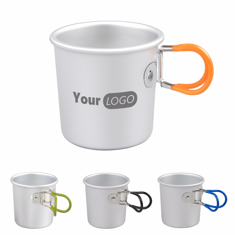 5oz Outdoor Folding Aluminum Cup