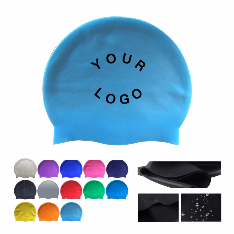 Comfort Fit Silicone Swim Cap for Daily Swimming