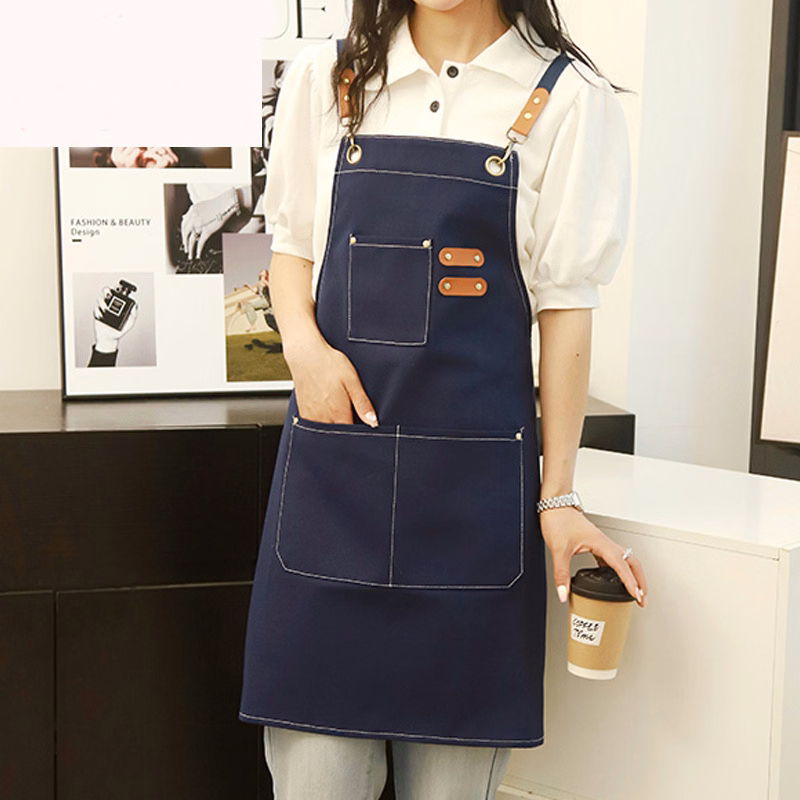 Canvas Aprons with 3 Pockets