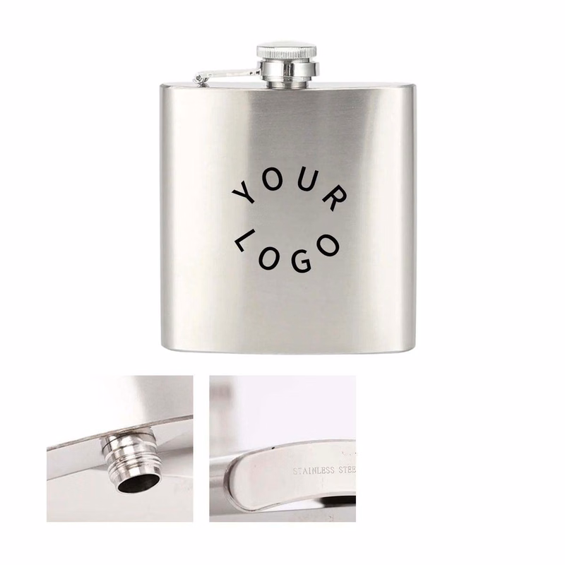 Compact 10 Oz Flask for Travel and Outdoor Use