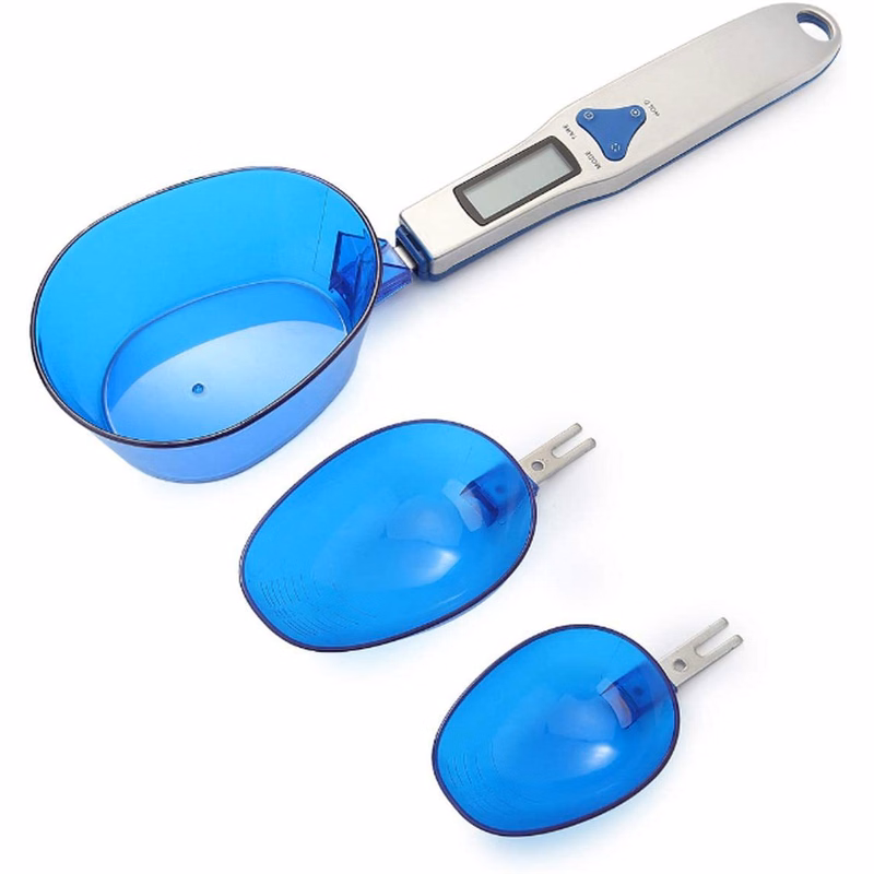Digital Kitchen Scale Electronic Food Scale with 3 Measuring Spoons