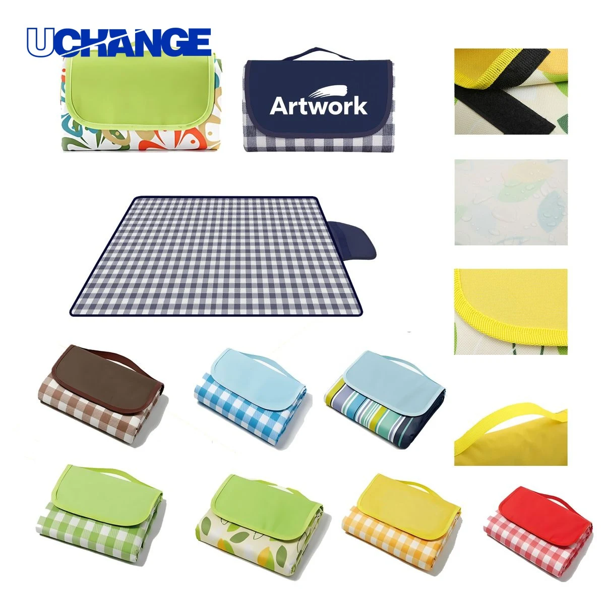 Outdoor Oxford Cloth Dining Mat 1