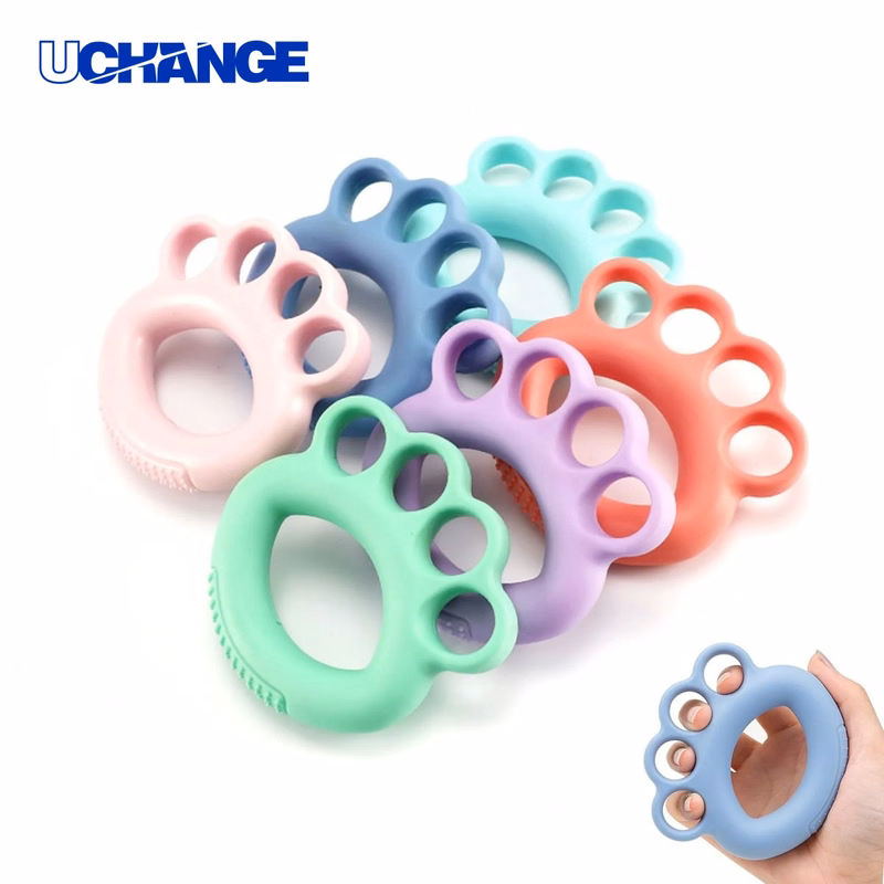 Fitness Finger Exerciser Hand Grip Ring Training Tool