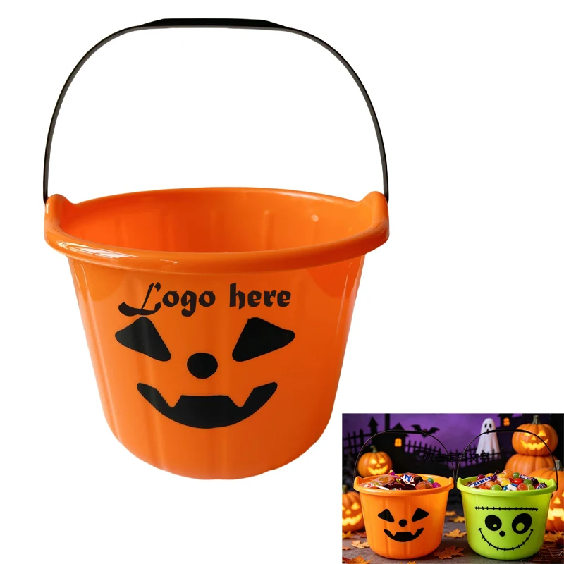 Halloween Pumpkin Treat Bucket 1