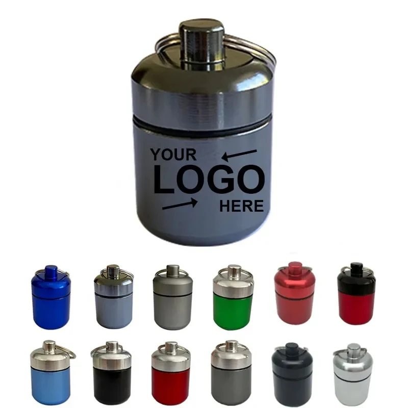 Pill Holder Container Key Chain 1