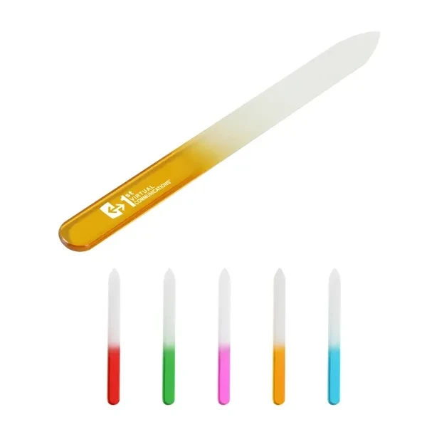 Custom Hardened Glass Nail Files — Professional Salon-Quality Finish & Durability 1