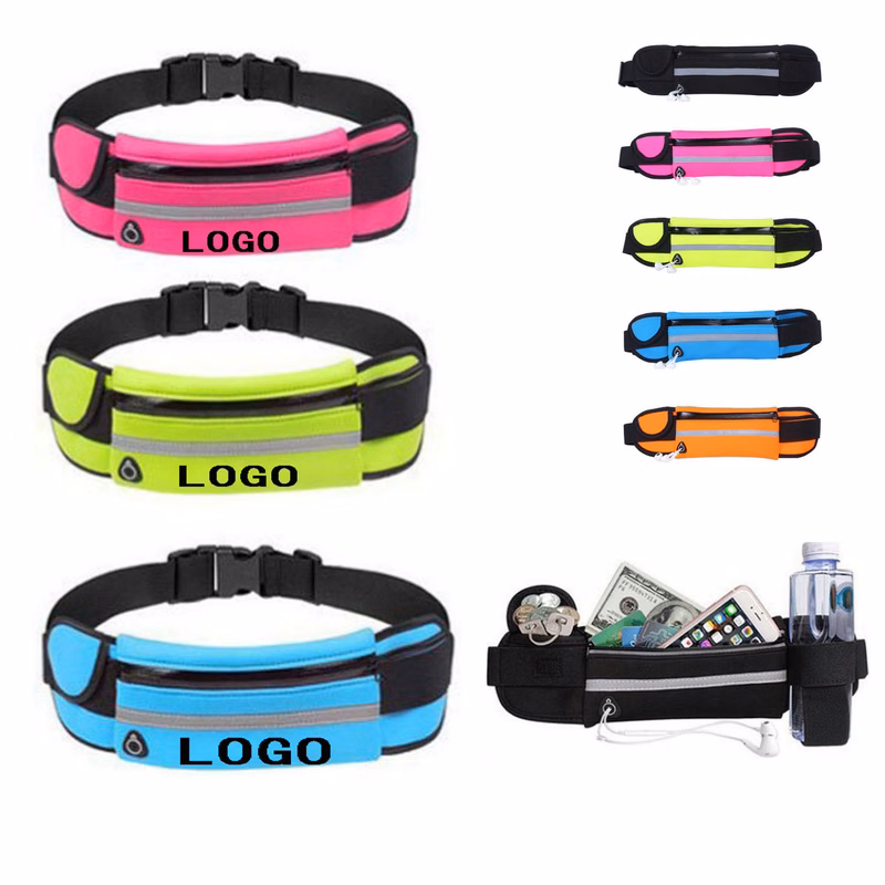 Running Waist Pack With Adjustable Elastic Strap