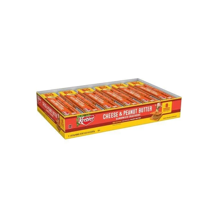 Keebler Crackers - Cheese & Peanut Butter 1.80 oz 12 Pack 1