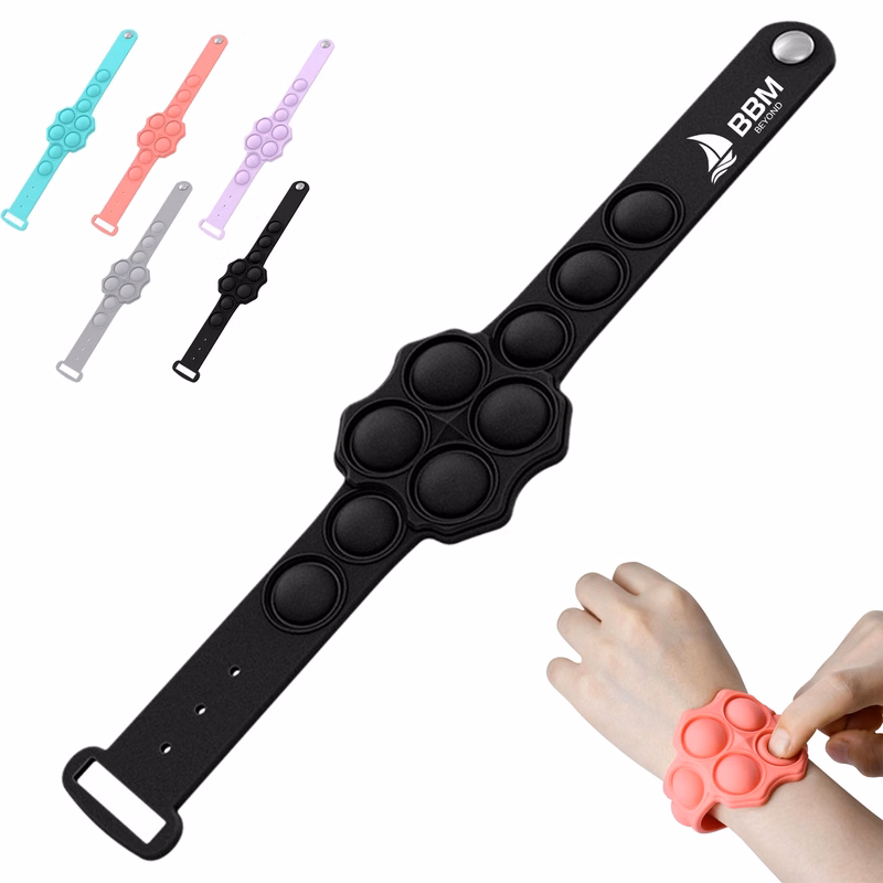 Silicone Push Pop Bubble Sensory Fidget Bracelet