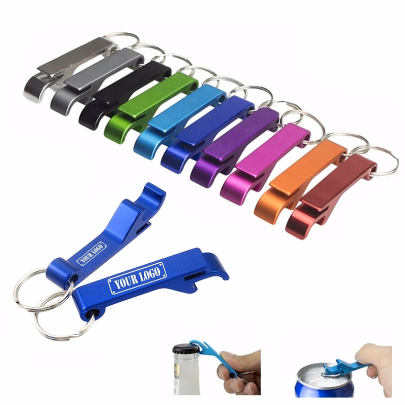Bulk Aluminum Opener Keychain
