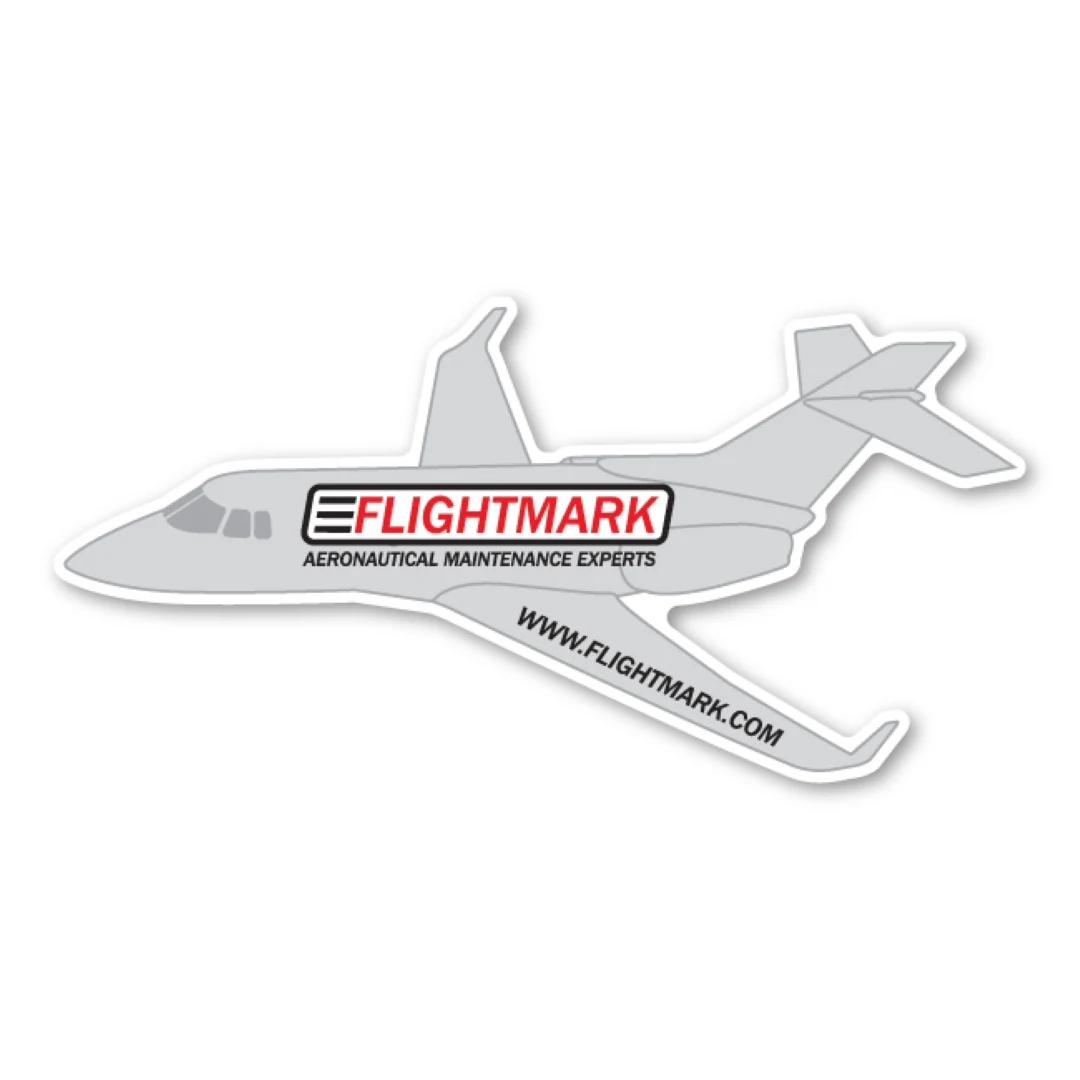 Plane Magnet - 5" x 2.5" - 20 mil 1
