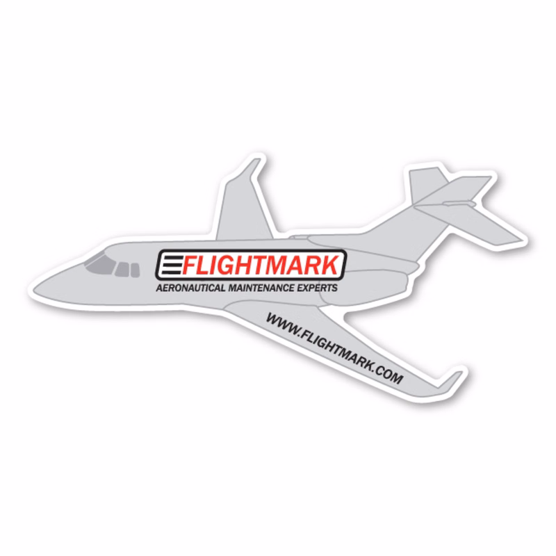Plane Magnet - 5" x 2.5" - 20 mil