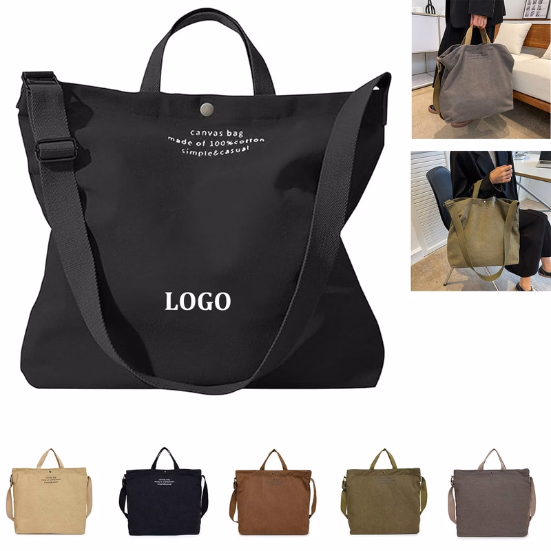 Canvas Casual Tote Bag