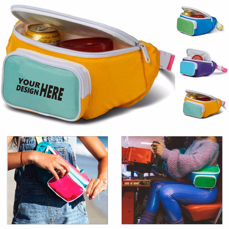 Sports Hip Pack with Insulated Ice Compartment