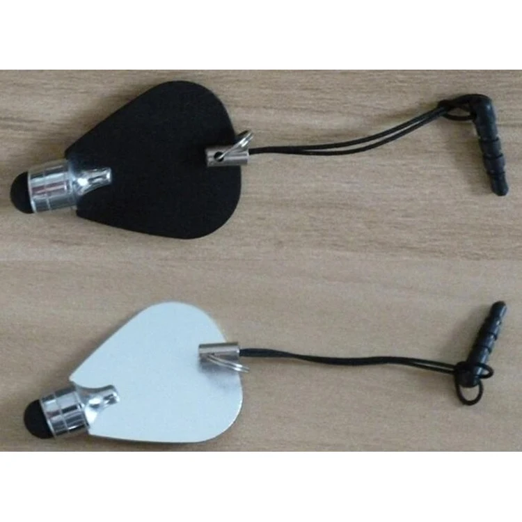 Alumimium Mini Heart Shape Stylus Pen for Phone Tablet 1