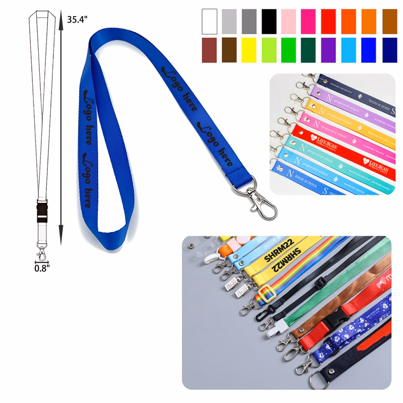 MOQ 300 PCS Unique Custom Pantone Color Lanyard