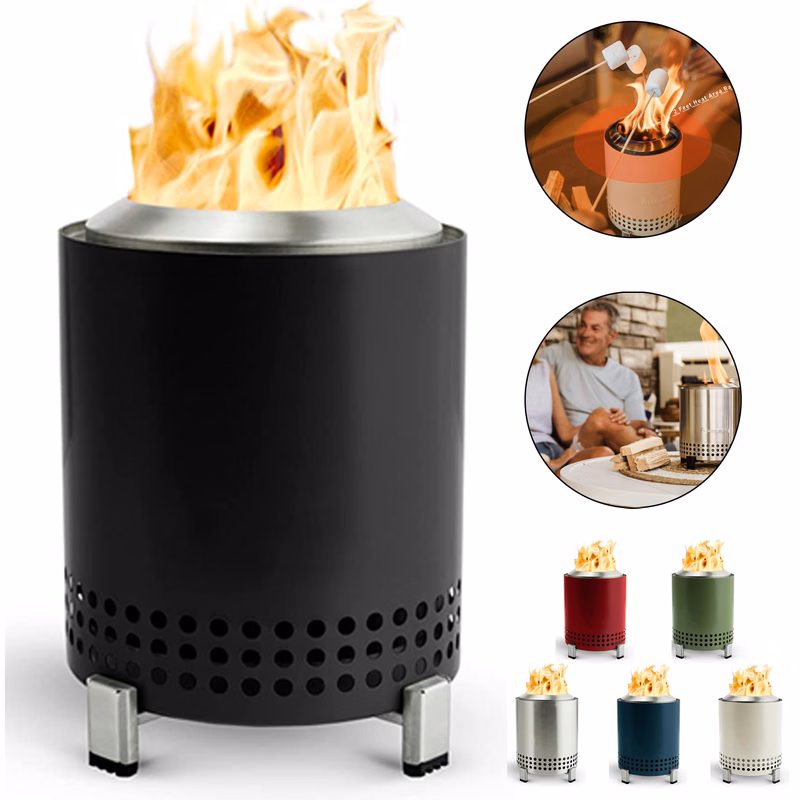Stainless Steel Stove Mesa Tabletop Fire Pit