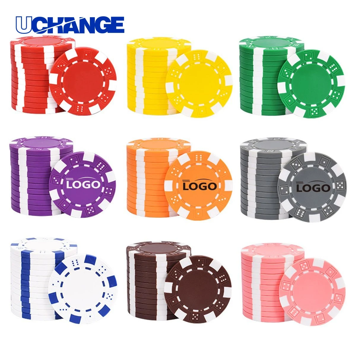 Poker Chip Ball Marker for Golf 1
