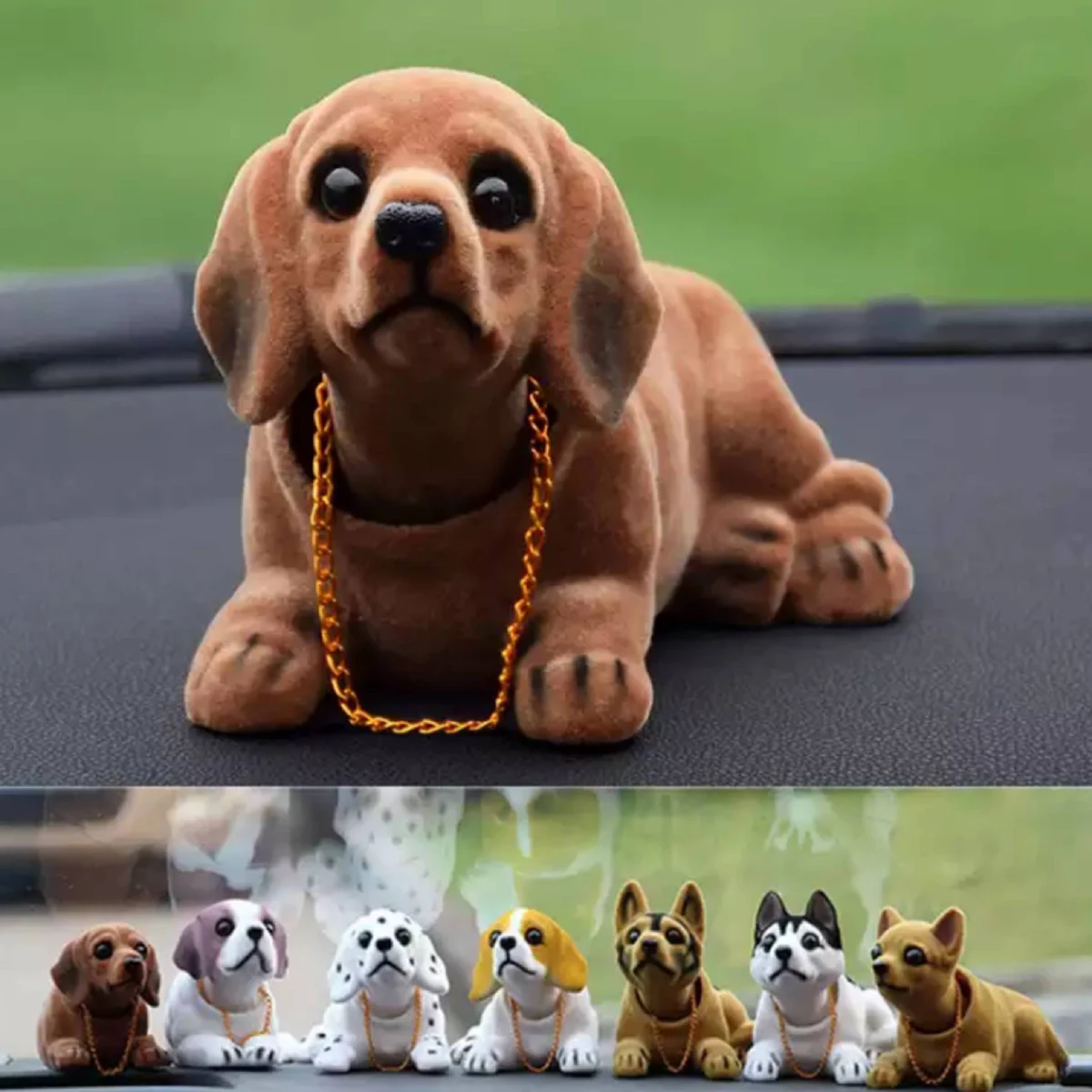 Dog Bobblehead For Car Decor 1