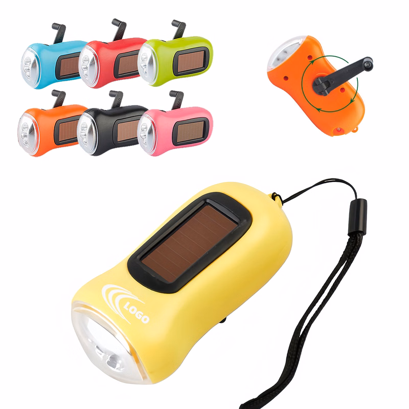 Hand-cranked Emergency Flashlight