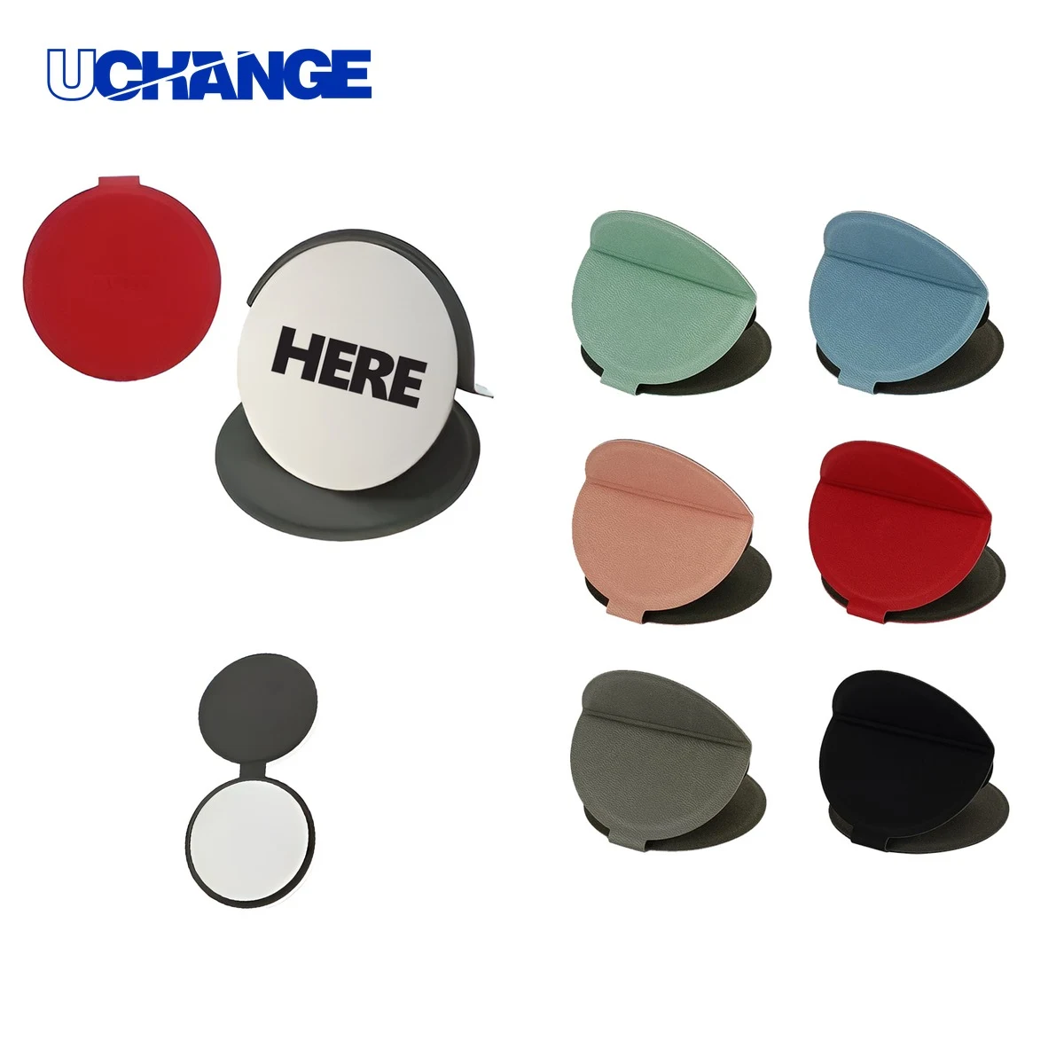 Stainless Steel Folding Makeup Mirror 1