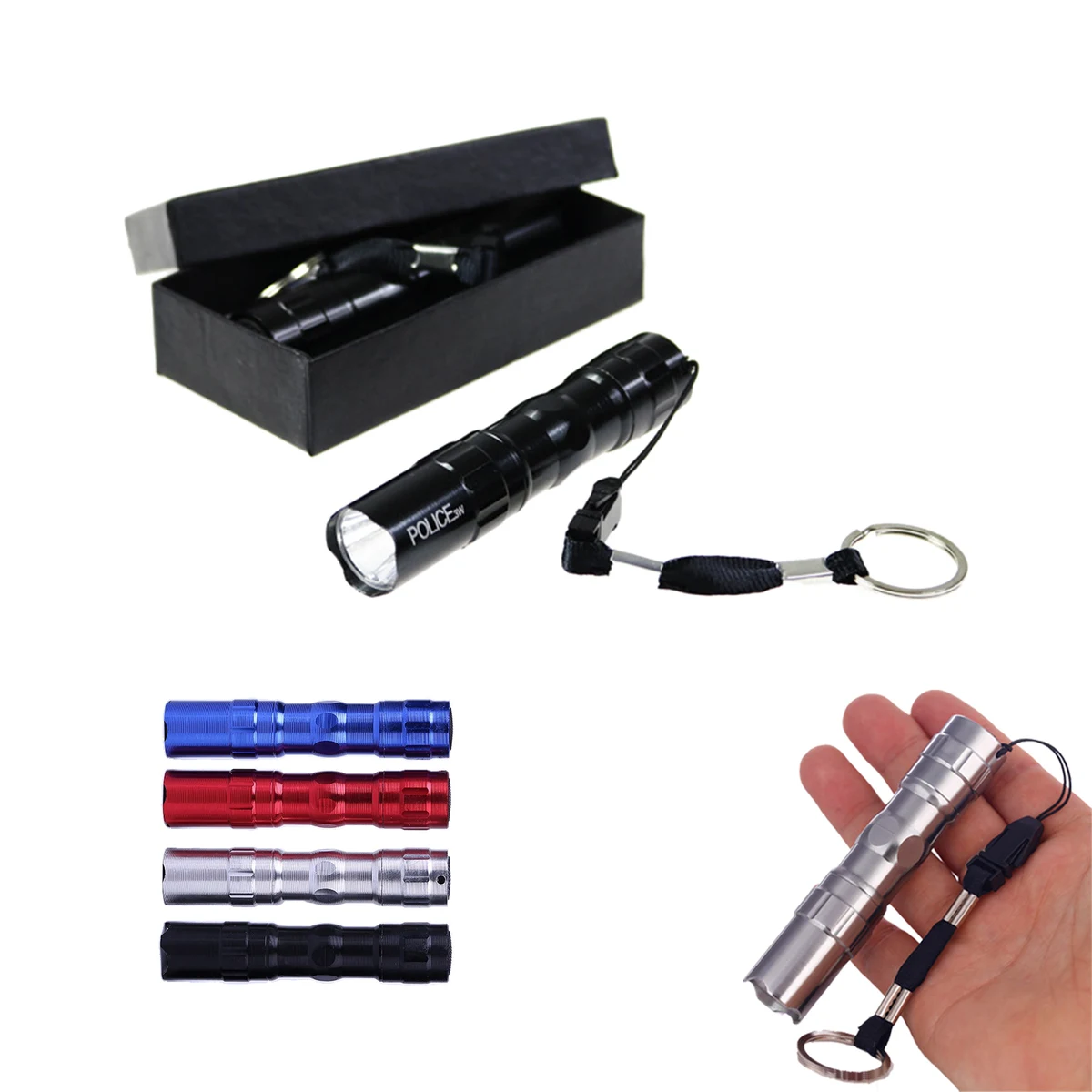 Aluminum Alloy Outdoor Small Flashlight 1