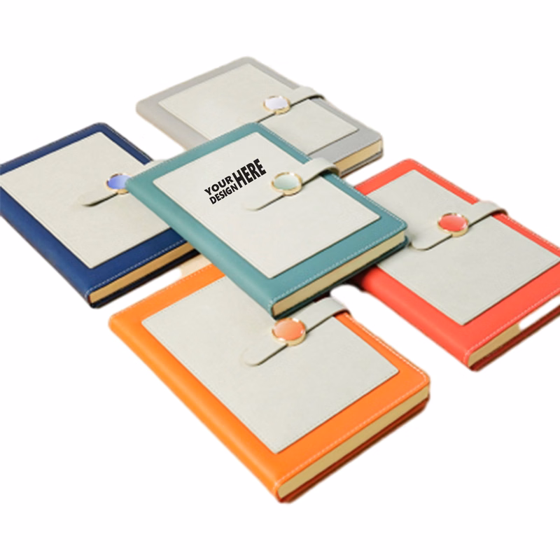 A5 Leather Notebook For School