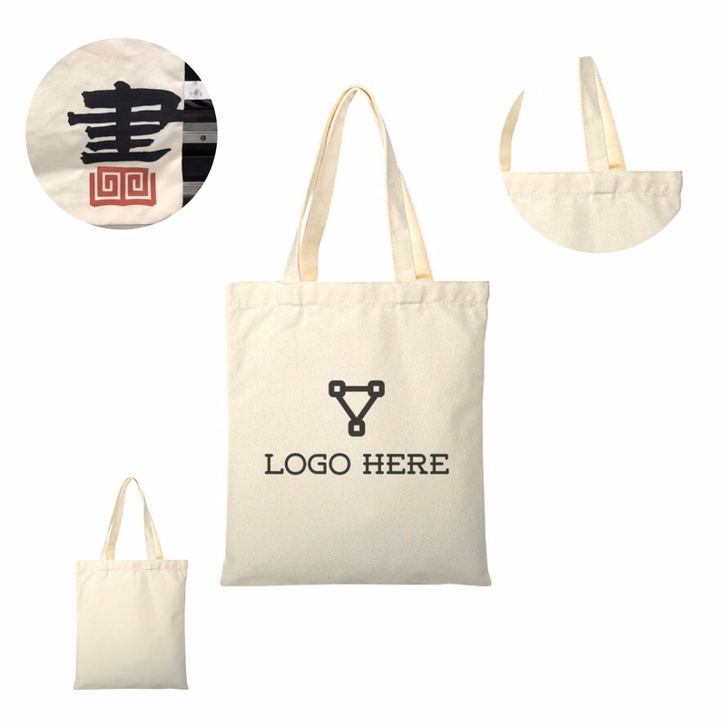 15"W x 17.7"H Eco-Canvas Tote Bags