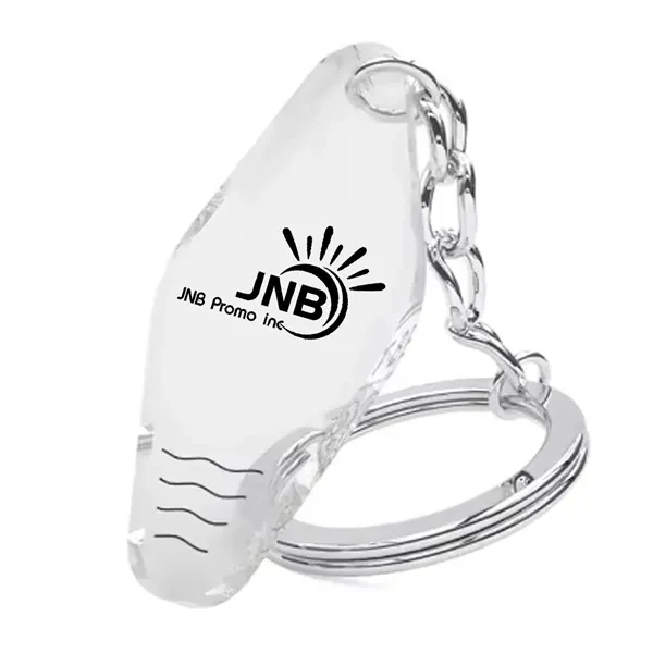 Transparent Acrylic Keyring Keychain 1