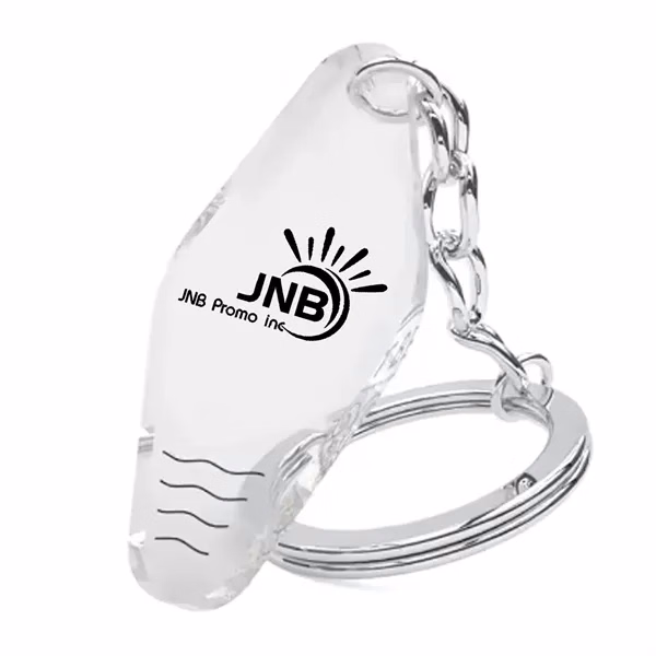 Transparent Acrylic Keyring Keychain