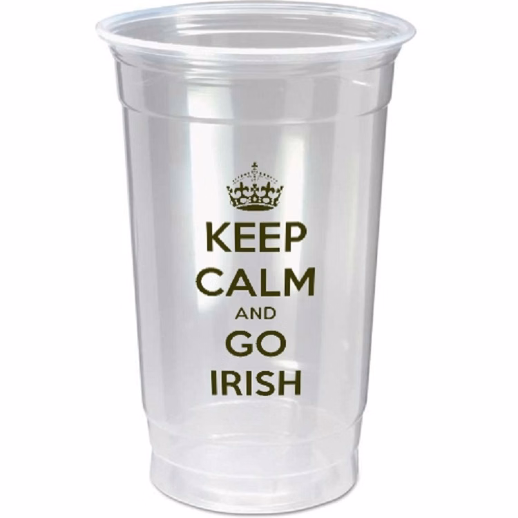 24 oz. Soft Sided Plastic Cup
