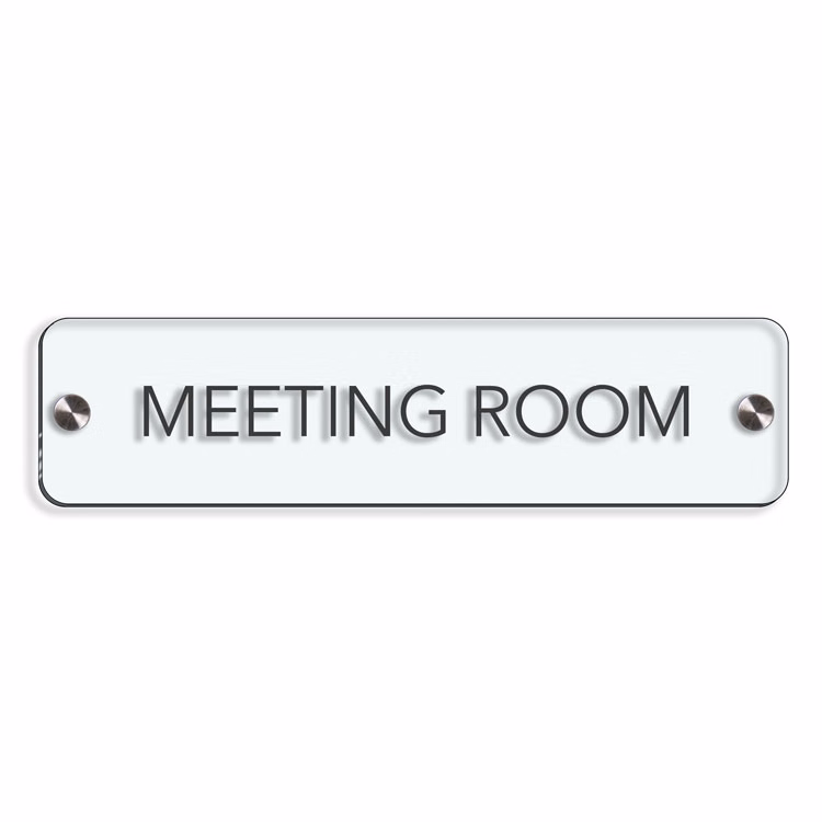 Stand-Off Sign - 10 x 2.5
