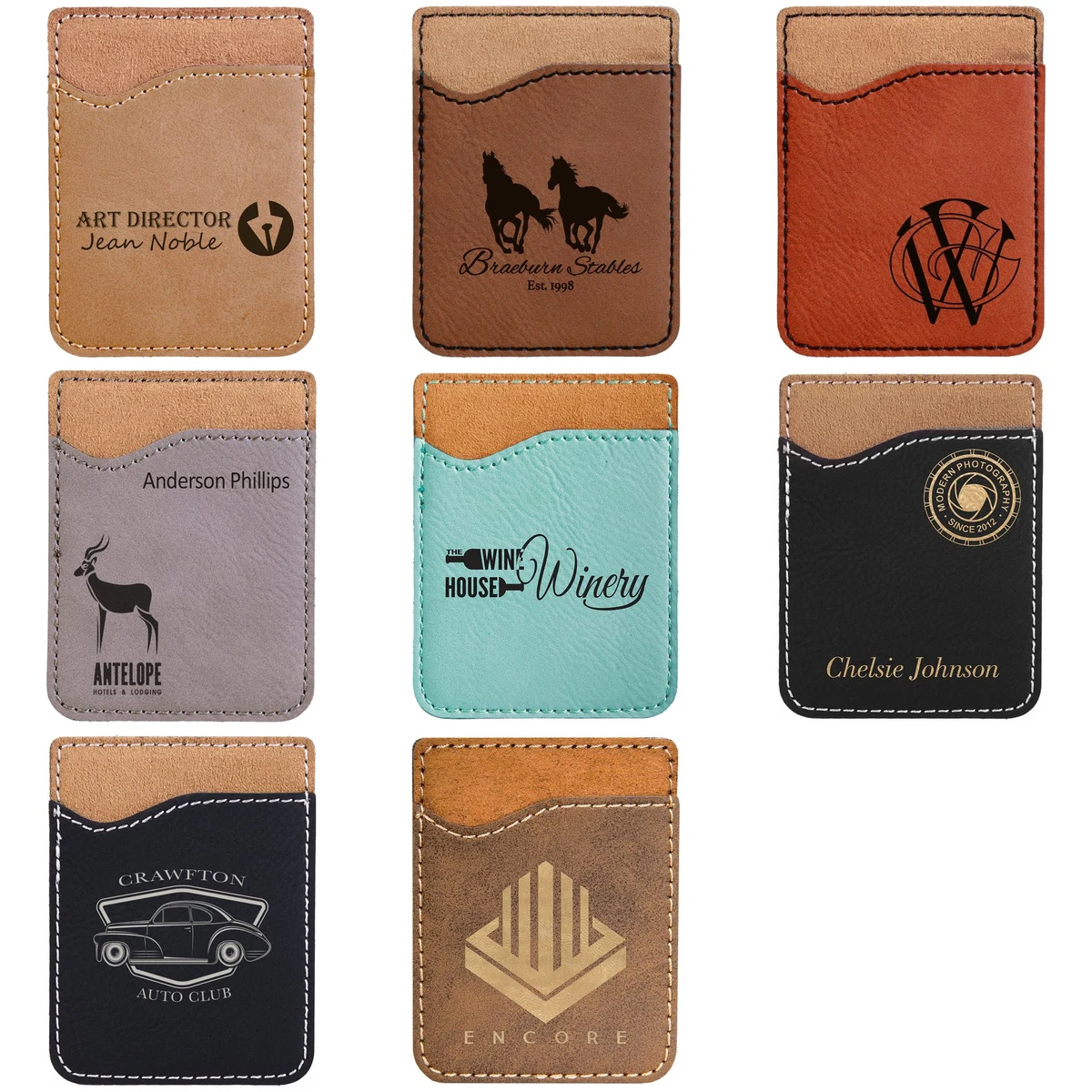 Leatherette Phone Wallet 1