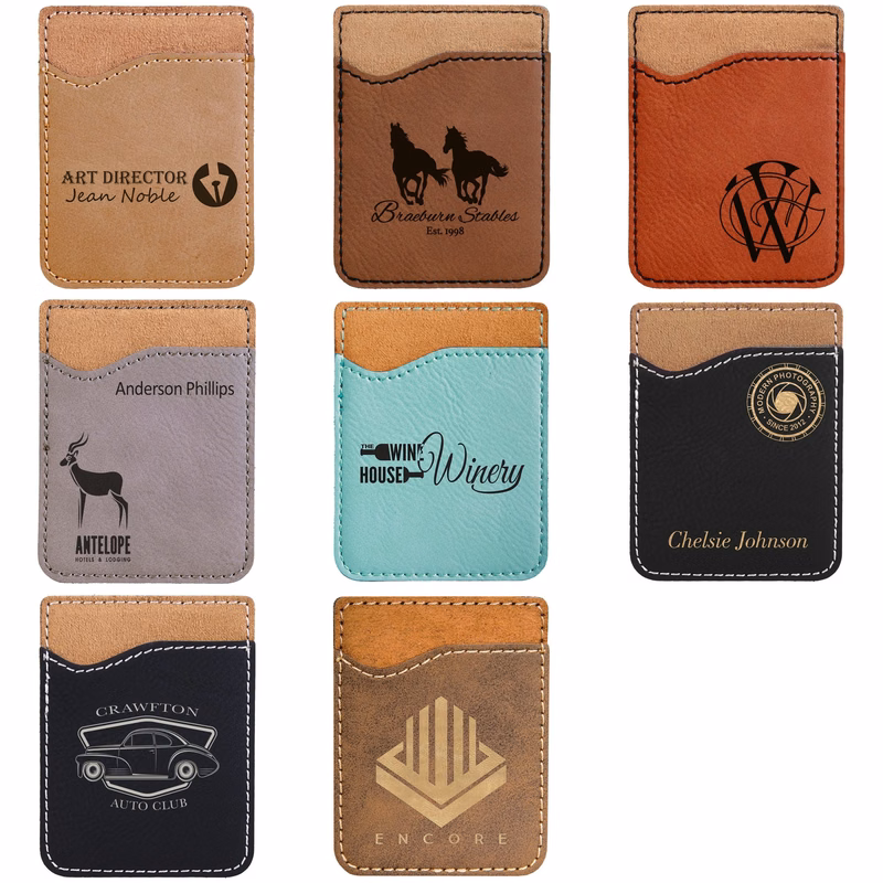 Leatherette Phone Wallet
