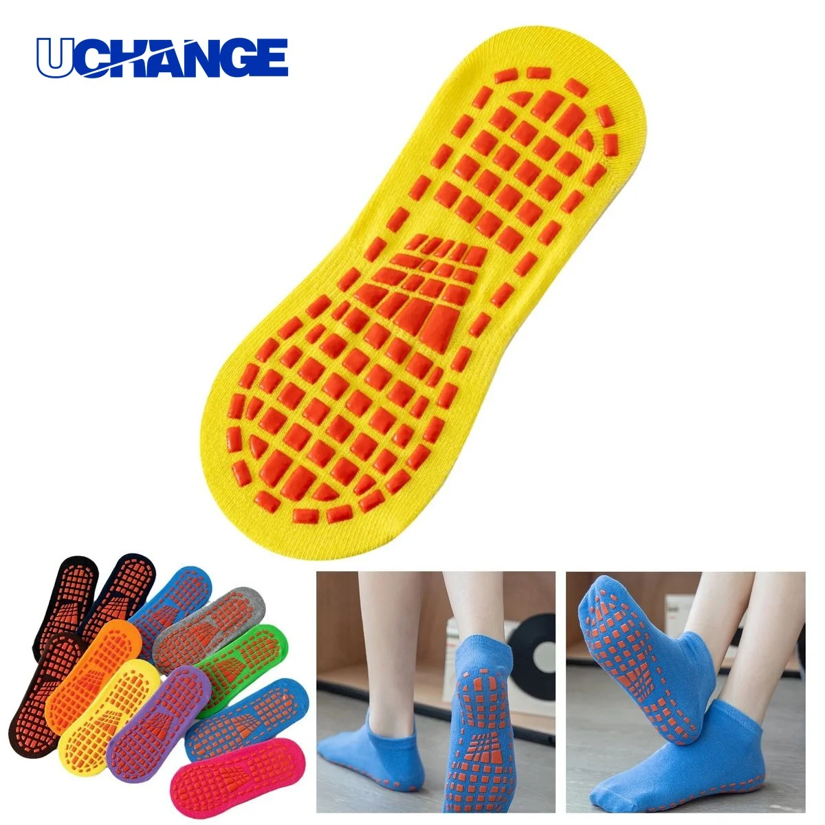 Cotton Trampoline Socks for Indoor Parks 1