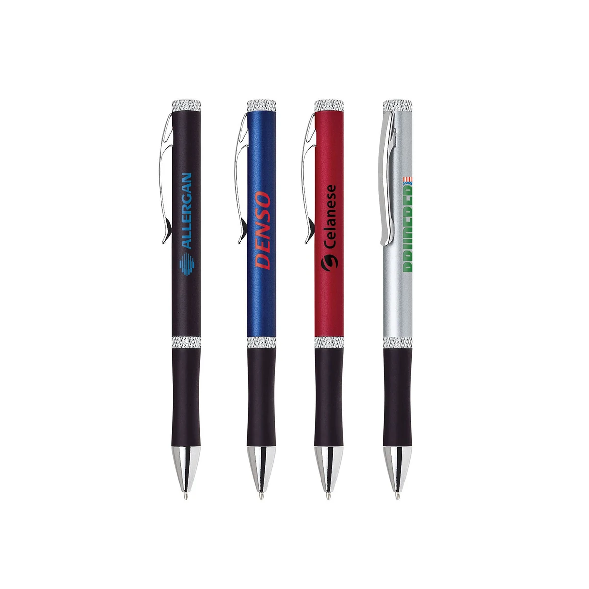 Aluminum Diamond Ballpoint Twist Metal Pen 1