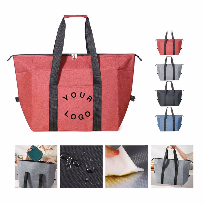 Oxford Fabric Cooler Bag with Aluminum Foil Lining