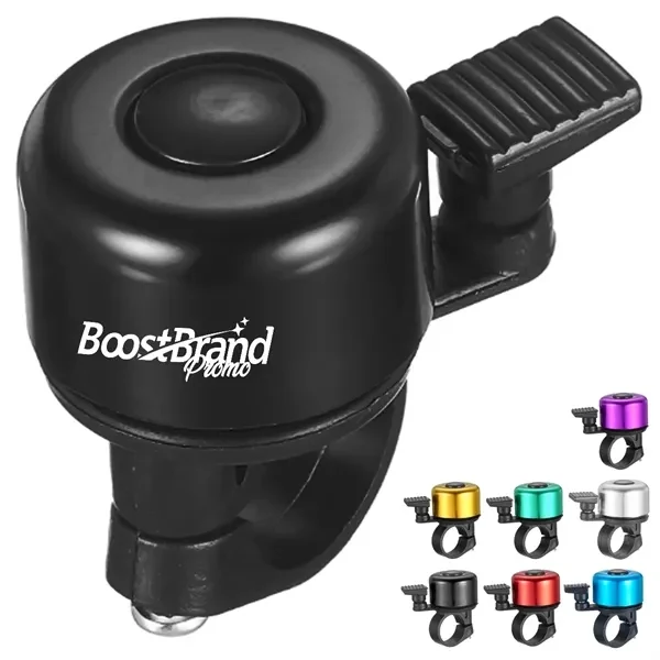 Custom Compact Bicycle Safety Bell with Clear Ringing Sound — Cyclist Safety Gift 1